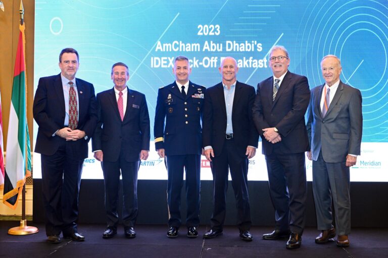2023 AmCham Abu Dhabi’s IDEX Kick-Off Breakfast