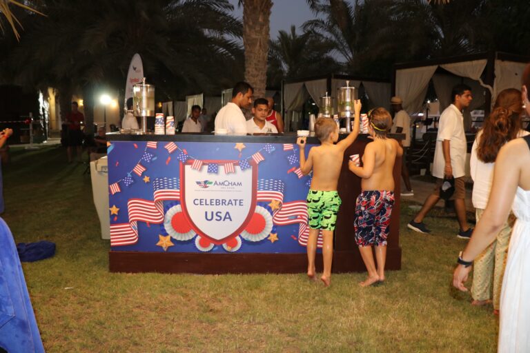 AmCham Abu Dhabi’s Top Fun American Beach BBQ 2022
